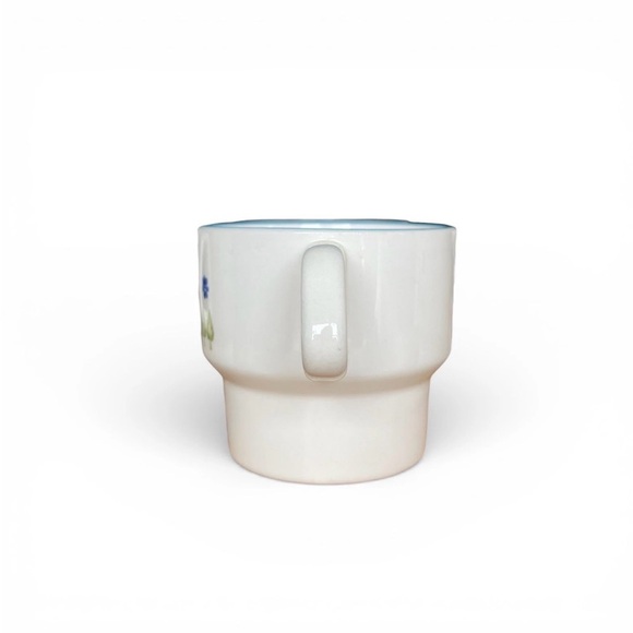 Set of 6 Vintage Marcrest Swiss Alpine Chalet Coffee Mugs, MCM Stacking Cups - Picture 6 of 6